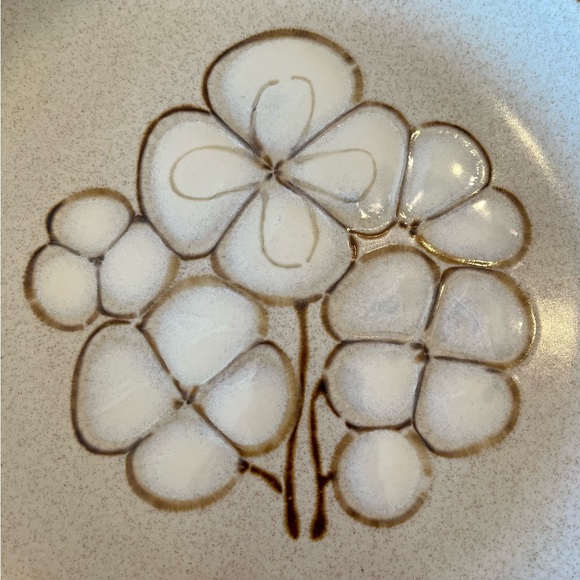 One Chop Plate Yamaka 60s Sandia Timberland Stoneware SY-6635 12.25” Platters - Picture 5 of 8